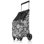 zum Artikel reisenthel trolley Fleur fleur-black mit Kühltasche Einkaufswagen Einkaufstasche